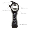 5 in 1 Multi-function Stainless Steel Jar and Can Opener